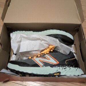 NIB New Balance Fresh Foam X Hierro v7 Men's 12.5 WIDE Trail Running Shoes Green